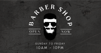 Bearded Barbers Facebook ad Image Preview