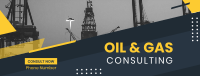 Oil and Gas Tower Facebook Cover Design