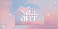 Girly Cosmic Nail Salon Twitter post Image Preview
