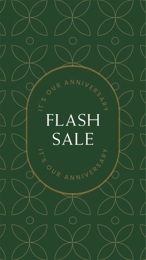 Anniversary Flash Sale Facebook story Image Preview