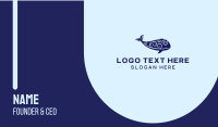 Whale Art Business Card Preview