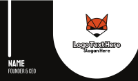 Geometric Fox Gaming  Business Card Image Preview