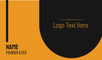 Simple Minimalistic Wordmark Business Card Image Preview
