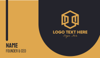 Digital Abstract Face Business Card Image Preview