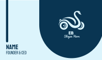 Swan Automobile Ride Business Card Image Preview