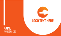 Index finger Business Card Image Preview