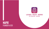 Purple Human Hive Business Card Preview