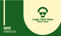 Abstract Safety Respirator Mask Business Card Image Preview