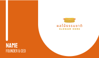 Hot Dog Bun Business Card Image Preview