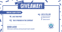 Giveaway Confetti Facebook ad Image Preview