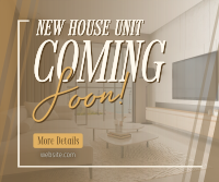 New House Coming Soon Facebook Post Design