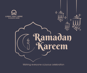 Ramadan Pen Stroke Facebook post Image Preview