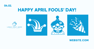 Tiled April Fools Facebook ad Image Preview