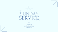 Earthy Sunday Service Facebook event cover Image Preview