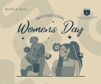 Women's Day Blossoms Facebook post Image Preview