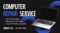 Computer Repair Service Animation Preview