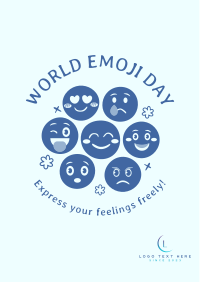 Fun Emoji Day Flyer Image Preview