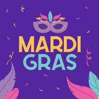 Mardi Gras Celebration Linkedin Post Image Preview