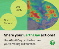 Earth Day Action Facebook post Image Preview