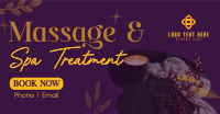 Massage and Spa Wellness Facebook Ad Design