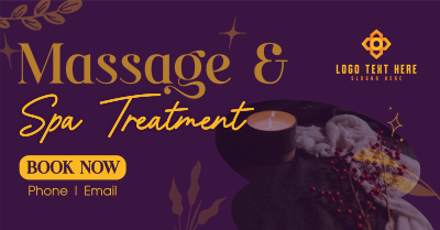 Massage and Spa Wellness Facebook ad Image Preview