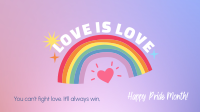 Love Is Love Zoom background Image Preview
