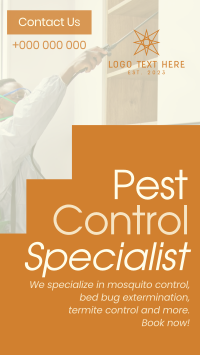 Minimal & Simple Pest Control Instagram Reel Image Preview