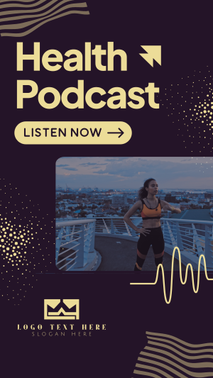 Health Podcast Facebook story Image Preview