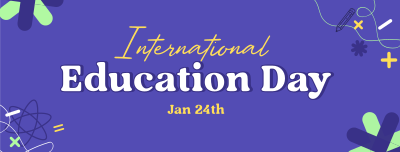 Celebrate Education Day Facebook cover Image Preview
