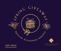 Spring Giveaway Facebook post Image Preview