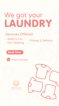 We Got Your Laundry Facebook story Image Preview