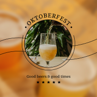 Oktoberfest Celebration Instagram Post Design