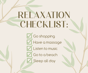 Nature Relaxation List Facebook post Image Preview
