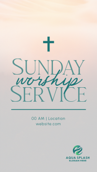 Blessed Sunday Service TikTok Video Image Preview