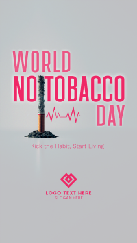 No Tobacco Day Facebook Story Design