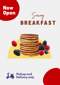 New Breakfast Diner Poster Design