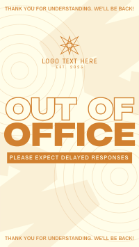 Corporate Out Of Office Instagram Story Design