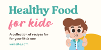 Healthy Recipes for Kids Twitter post Image Preview