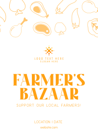 Farmers Bazaar Poster Image Preview