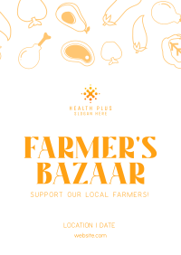 Farmers Bazaar Poster Image Preview