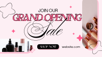 Grand Opening Sale Facebook Event Cover Design