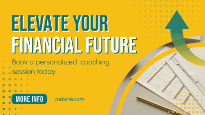 Professional Financial Consultant Facebook event cover Image Preview