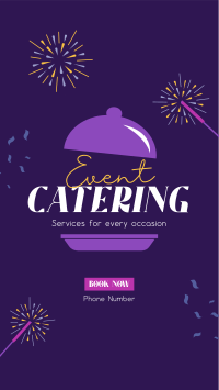 Party Catering Facebook story Image Preview