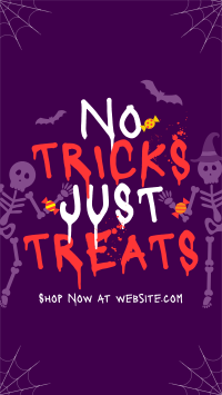 Halloween Special Treat YouTube Short Design