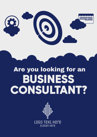 Looking For Business Consultation Flyer