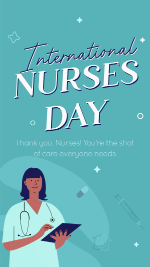 International Nurses Day Facebook story Image Preview