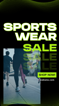 Sportswear Sale TikTok Video Image Preview