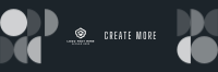 Colorful Shapes Twitter Header Preview