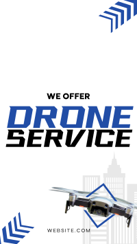 Drone Photography Service Facebook Story Design