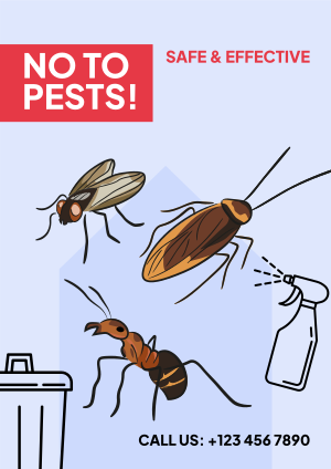 House Pest Control Flyer Image Preview